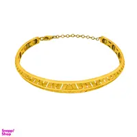 دستبند طلا 18 عیار زنانه اقلیمه کد DT1347