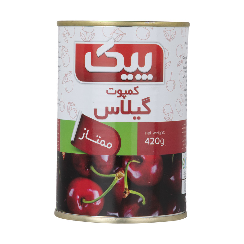 کمپوت گیلاس پیک - 420 گرم 