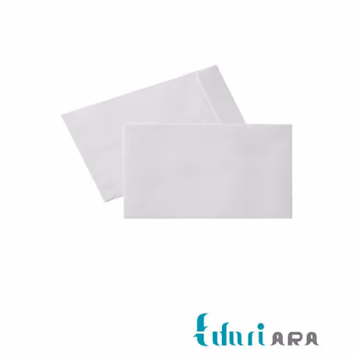 پاکت A4 سفید بسته 100 عددی (ضخیم)