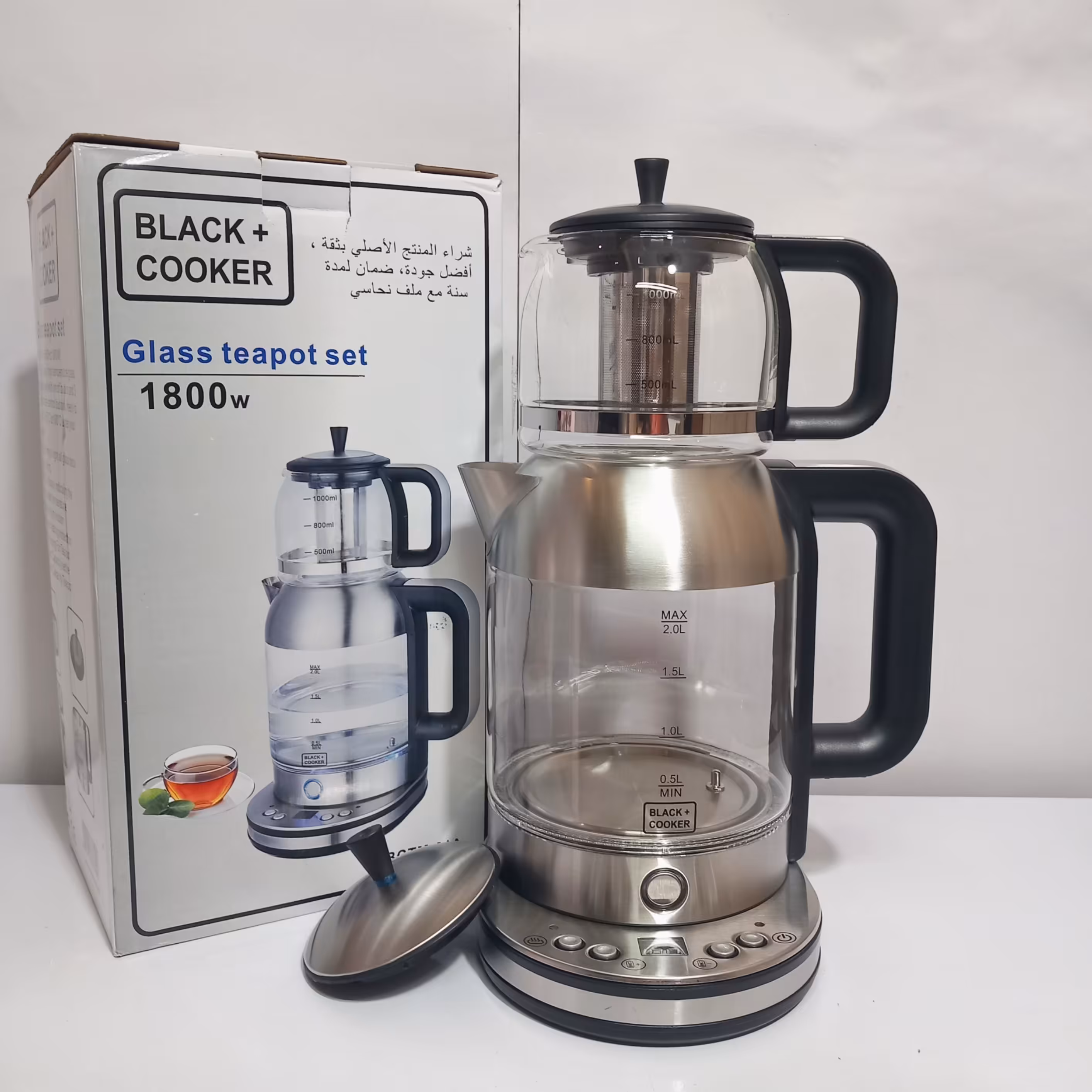 چایساز روهم بلک کوکر کد BCTM-01A با توان1800 وات 