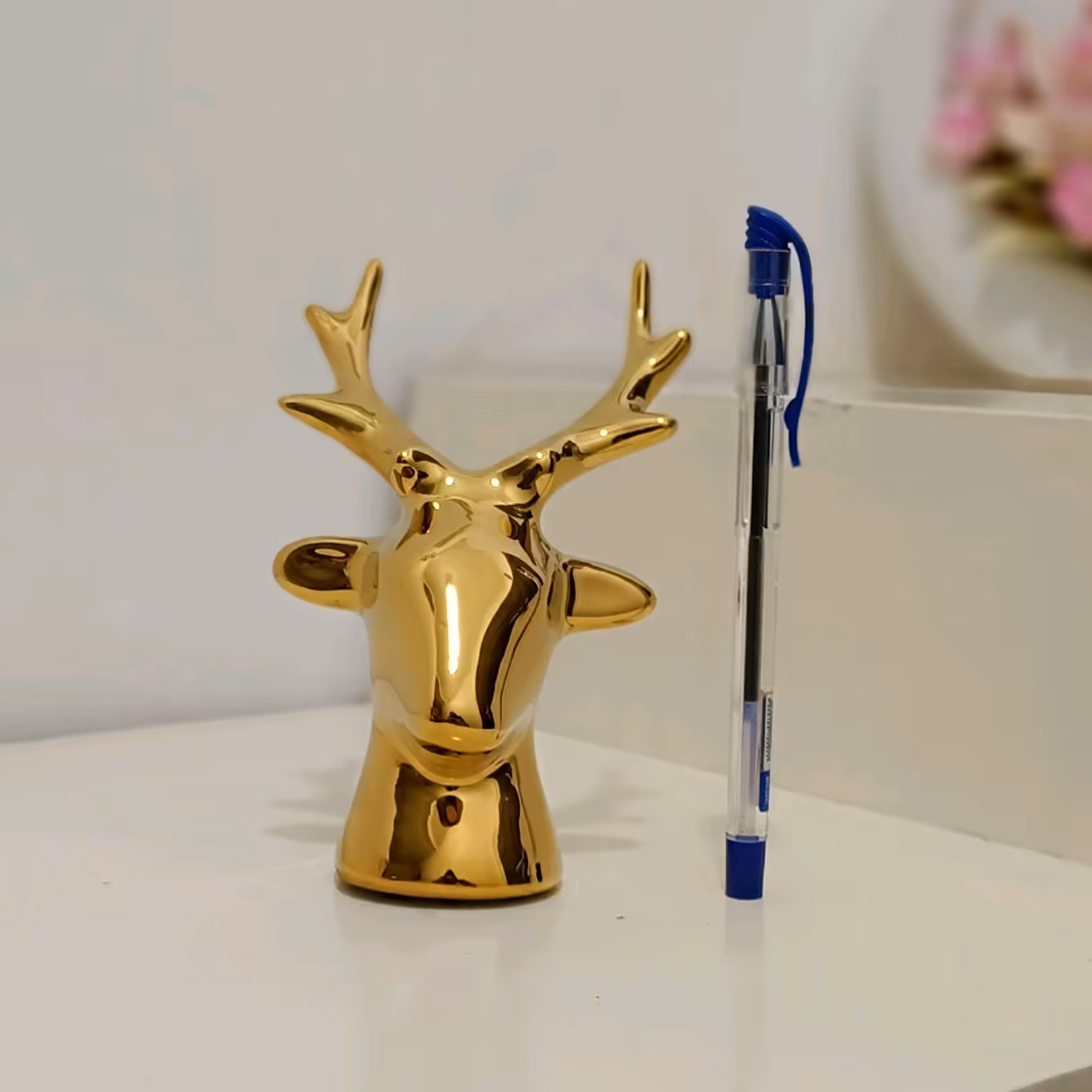 دکوری سرامیکی شاخ کوهستان کوچک