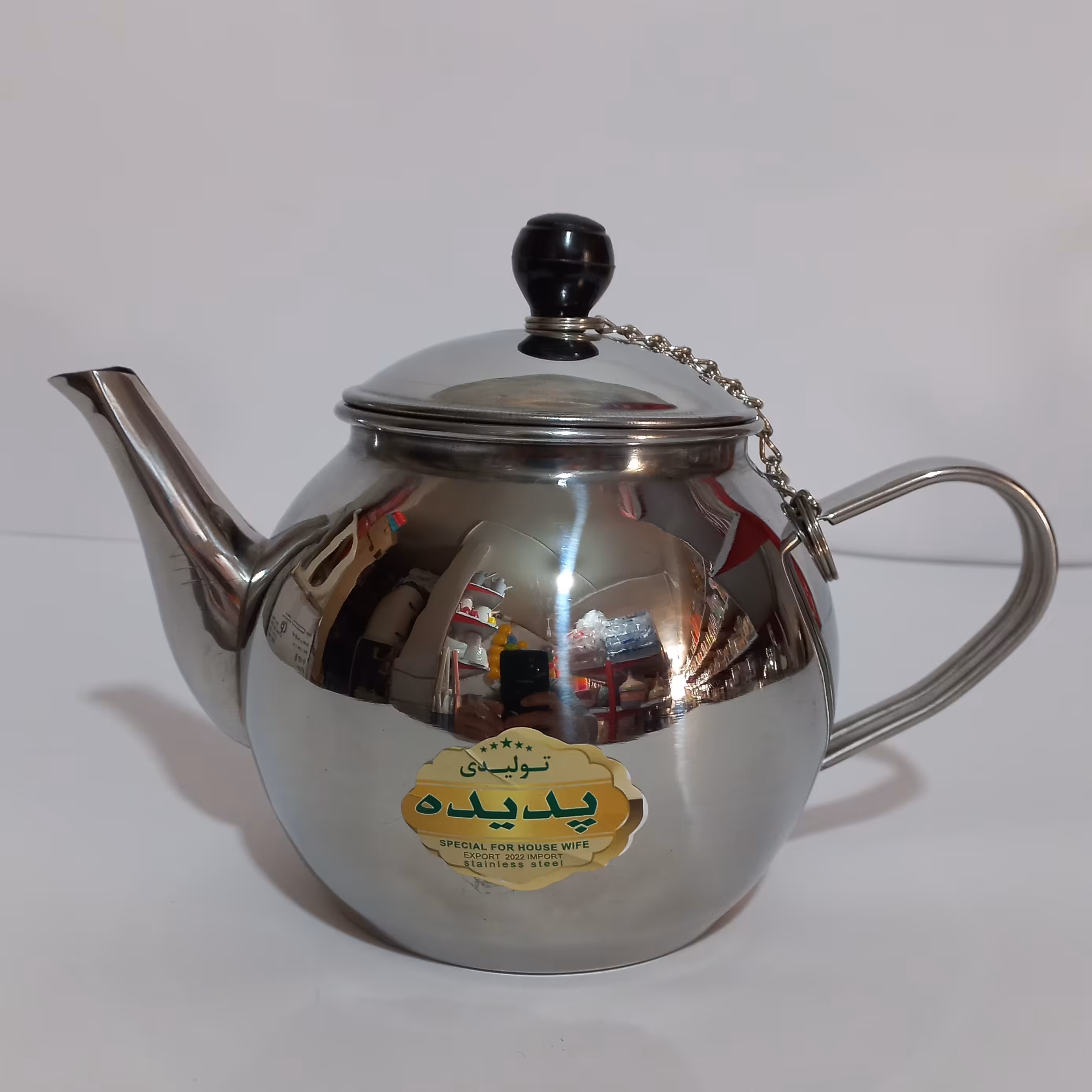 قوری استیل 1لیتری 