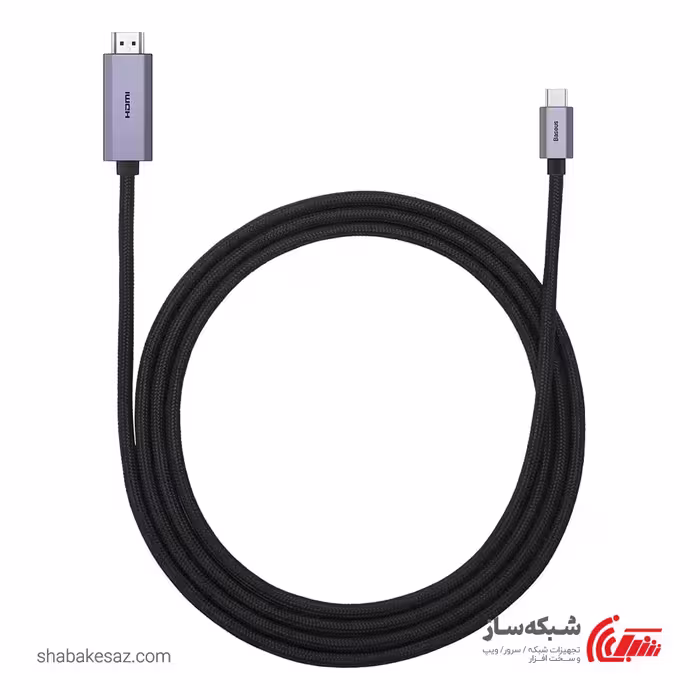 قیمت و خرید کابل Type C به HDMI باسئوس Baseus WKGQ010101 - شبکه ساز