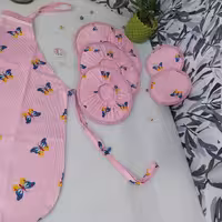 سرویس آشپزخانه 6پارچه (پروانه صورتی) 