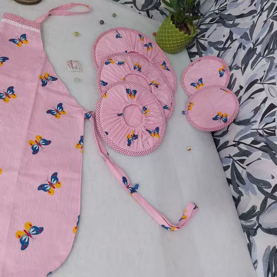 سرویس آشپزخانه 6پارچه (پروانه صورتی) 