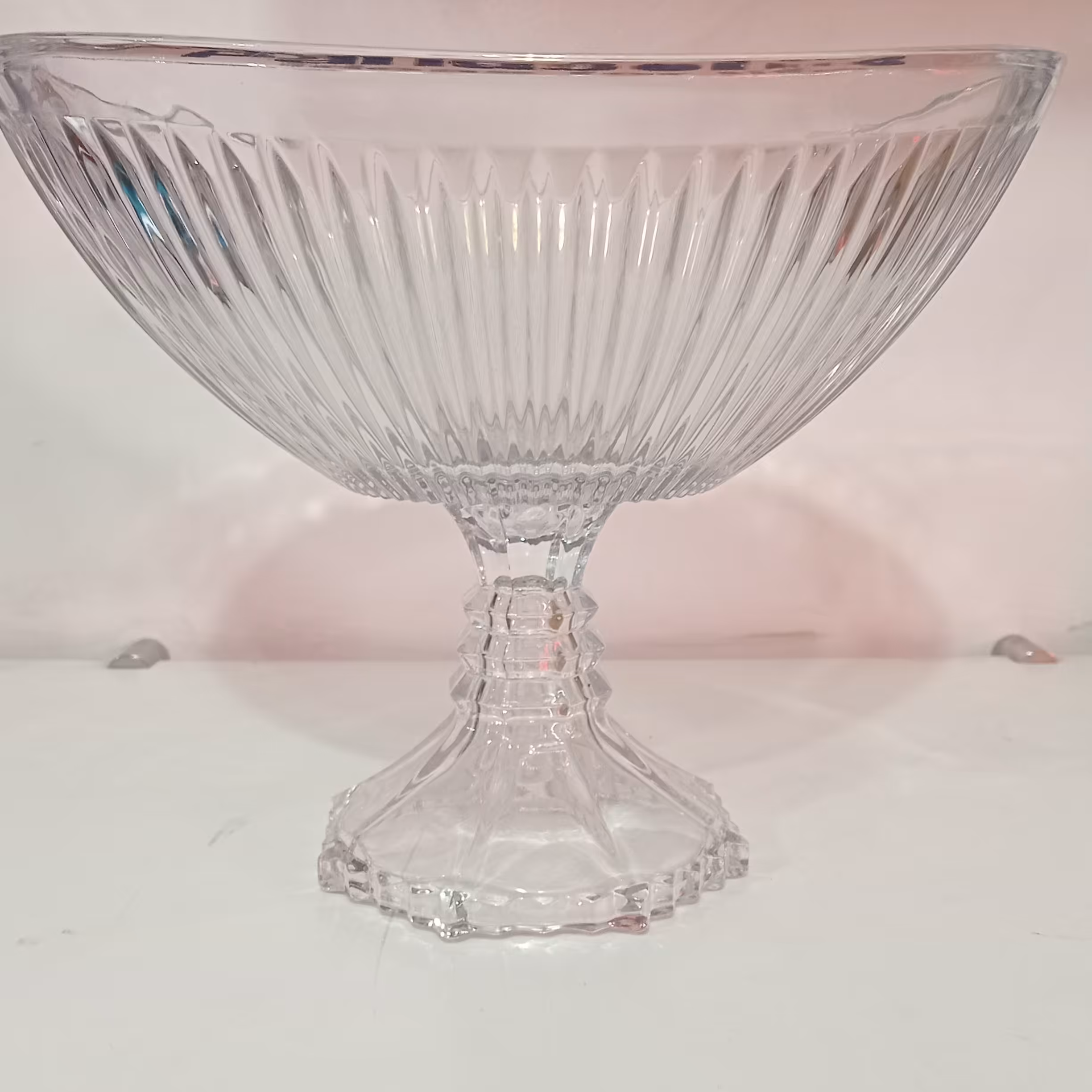 کاسه آجیل پایه دارآجیل وشکلات ژاپن اصل مدل الماسی