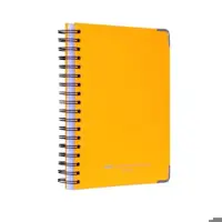 دفتر سیمی 160 برگ پاپکو مدل  کلاسیک 02 کد NB-653PB - سایز وزیری