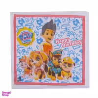 دستمال کاغذی سورساتان مدل سگ های نگهبان بسته 20 عددی