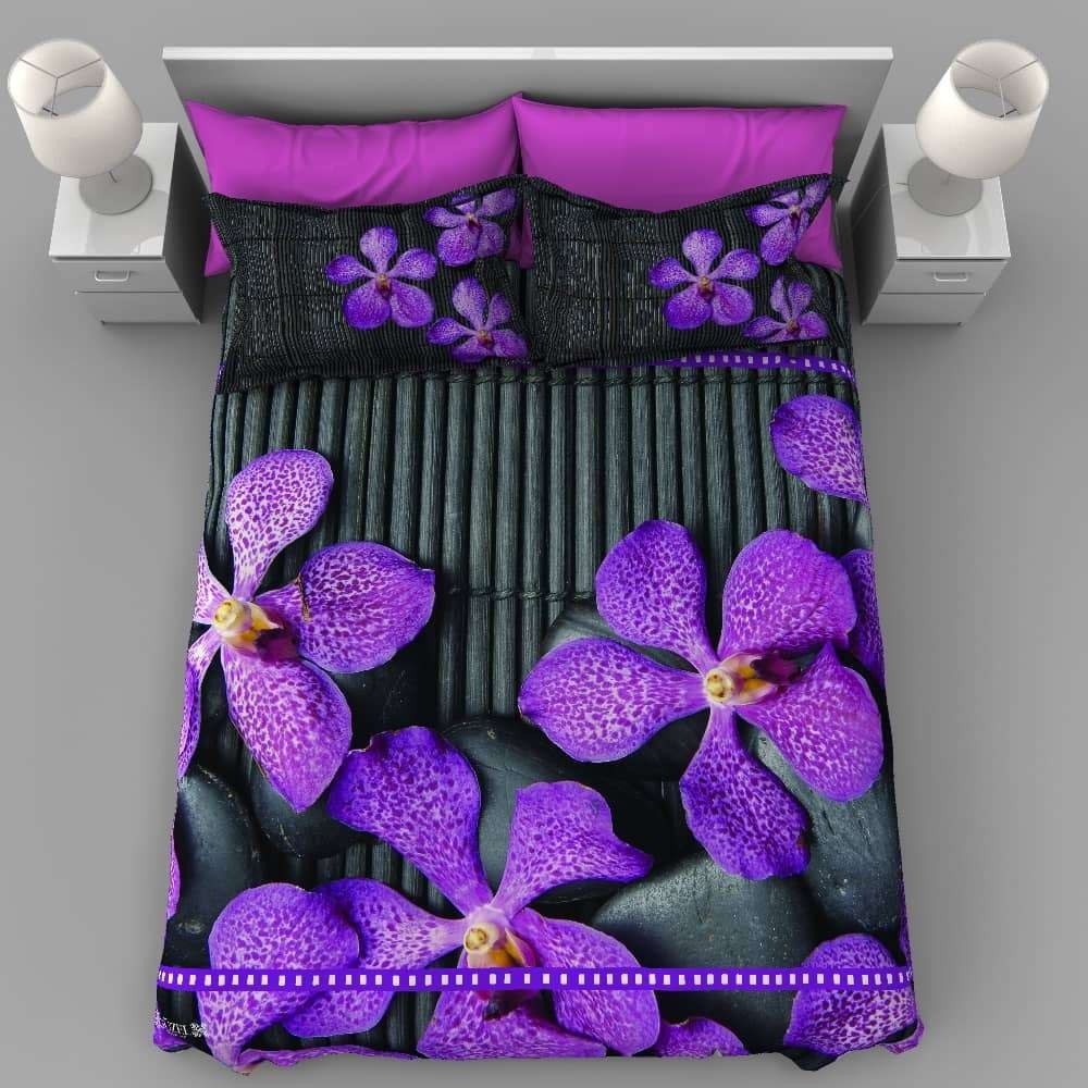 روتختی دونفره برند گوزل طرح گل 