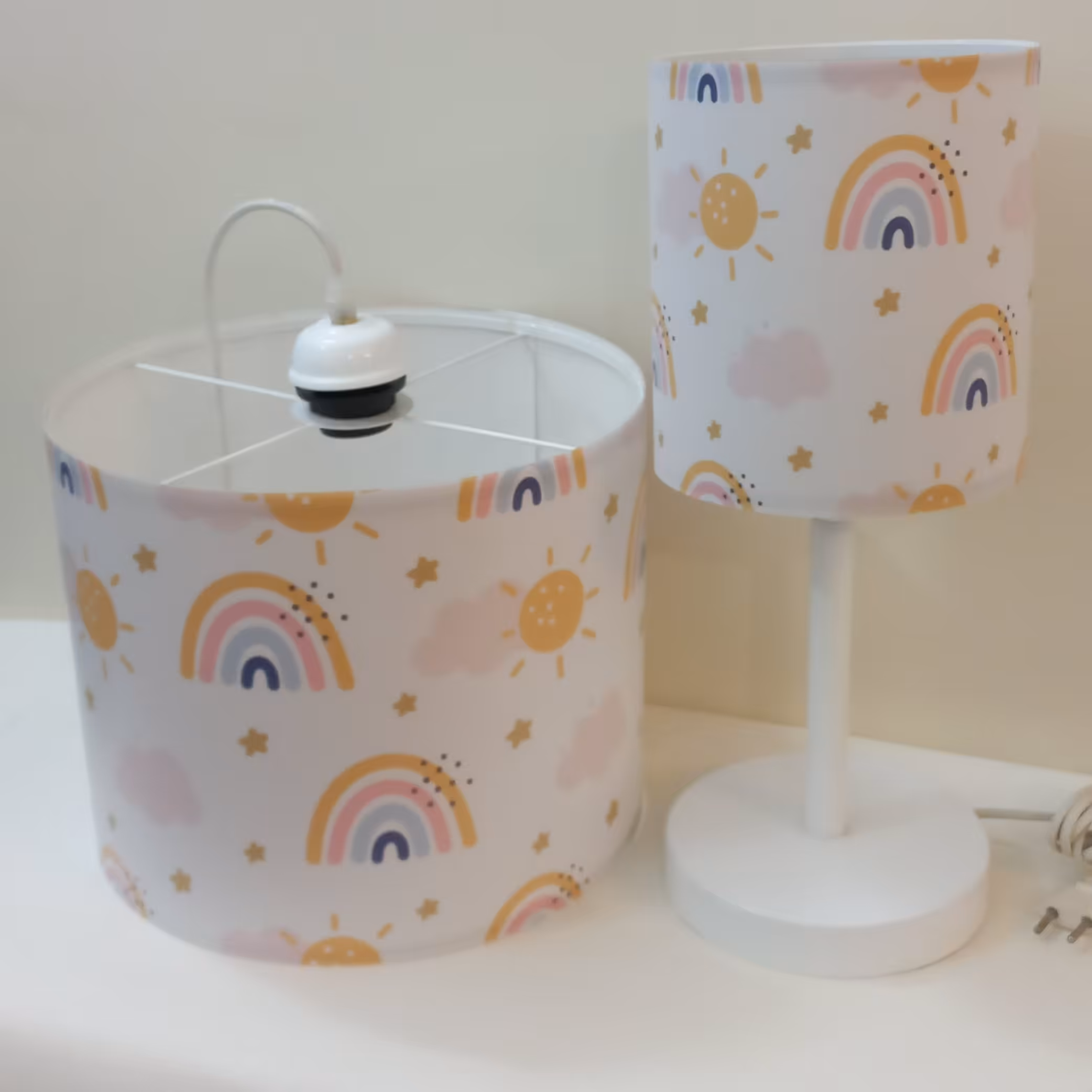 لوستر آباژور کودک طرح
رنگین کمان