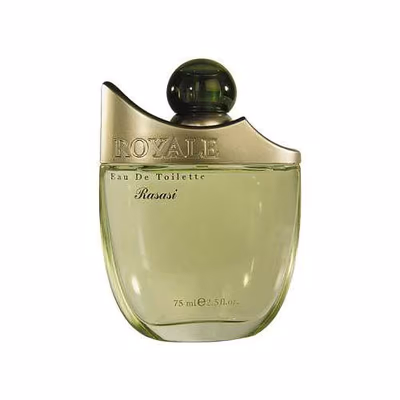 عطر ادوتویلت مردانه رصاصی رویال سبزRasasi Royale  حجم 75 میل