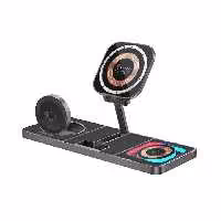 خرید و قیمت شارژر بی‌سیم پرومیت مدل AURASLATE-TRIO