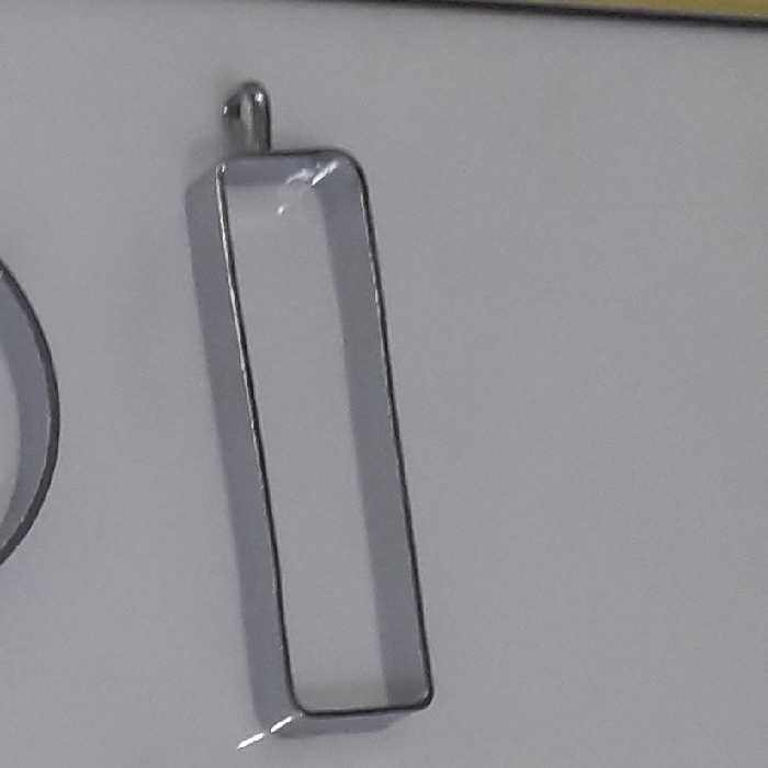 فریم پلاک 5 سانتی نقره ای