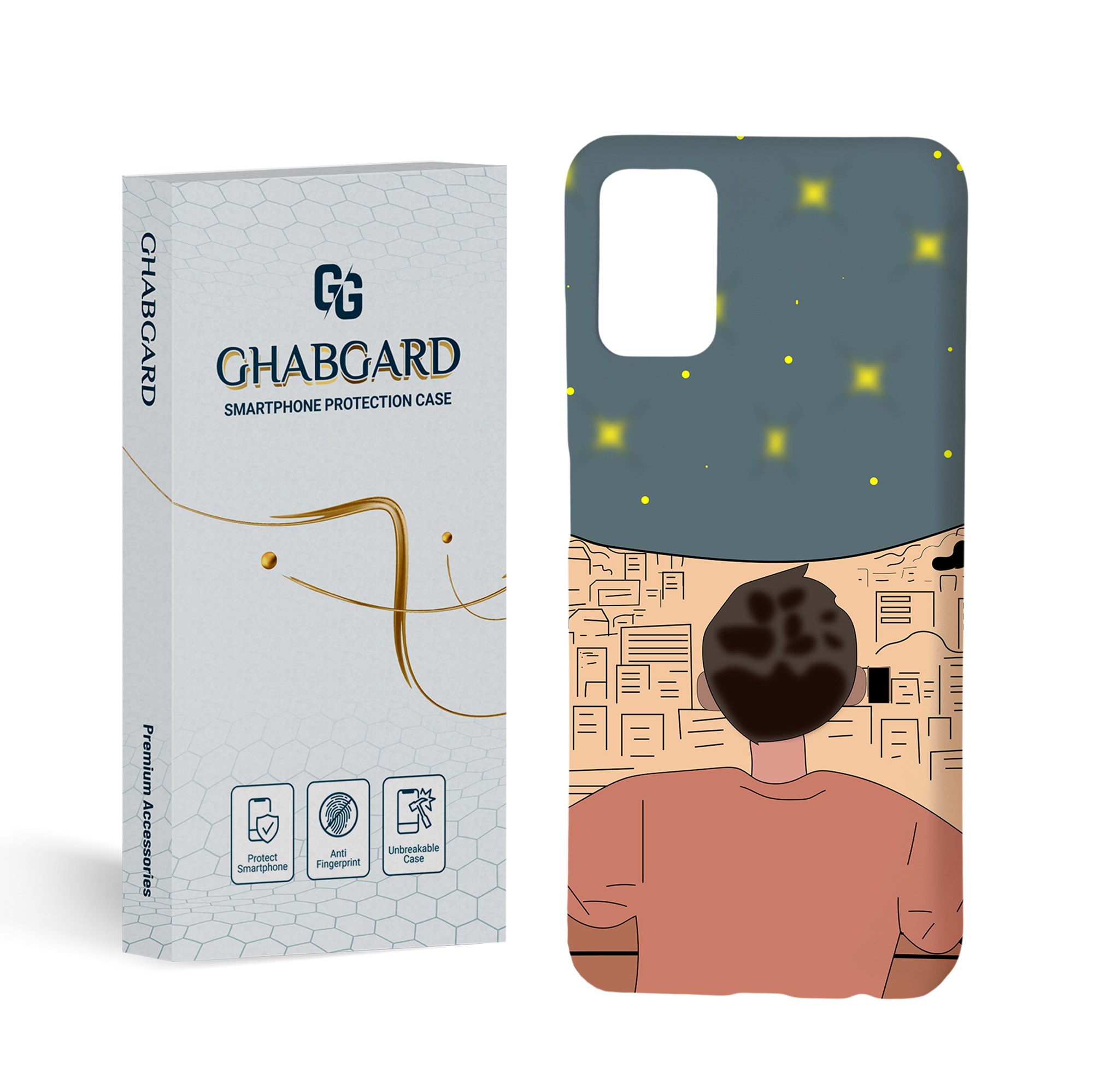 گارد قاب کاور فانتزی مدل g5104 مناسب برای گوشی موبایل سامسونگ a03s