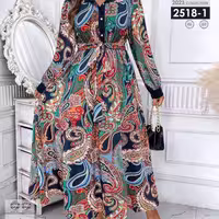 پیراهن‌ مجلسی بوردا سایز بزرگ کد 2518