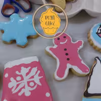 کوکی وانیلی همراه با طراحی