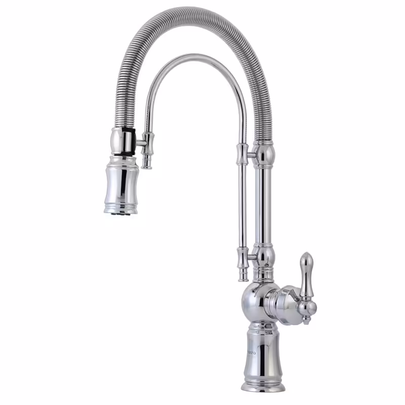 شیر ظرفشویی  فنری کروم مدل تینا