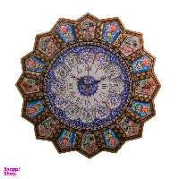 ساعت دیواری خاتم کاری کد HF206