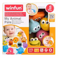پوپت 5 تکه حیوانات دریایی Winfun مدل 007118