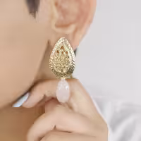 گوشواره دست ساز ترک کد 5856