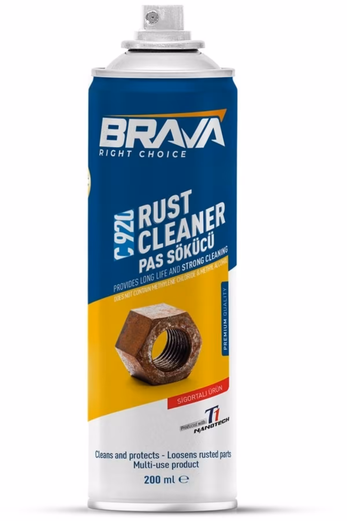 روغن و مکمل موتور قطعه فلزی C920 پاک کننده کثیف 400 میل X 20 Brava