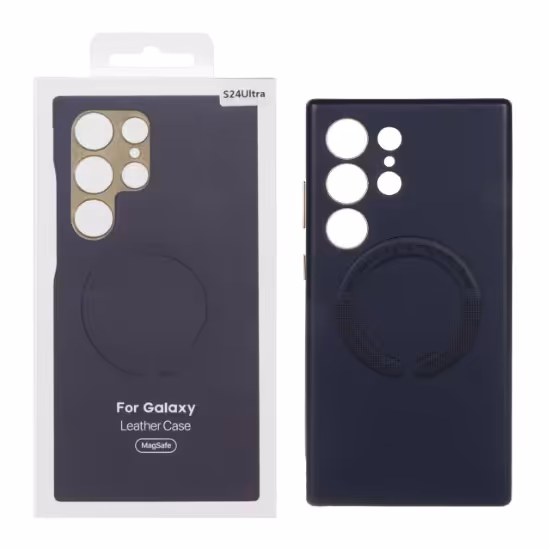 قاب گوشی چرمی Case Magsafe برای Samsung Galaxy S24 Ultra