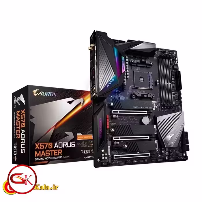 خرید و فروش مادربرد Gigabyte X570 AORUS MASTER با پشتیبانی از سوکت AM4