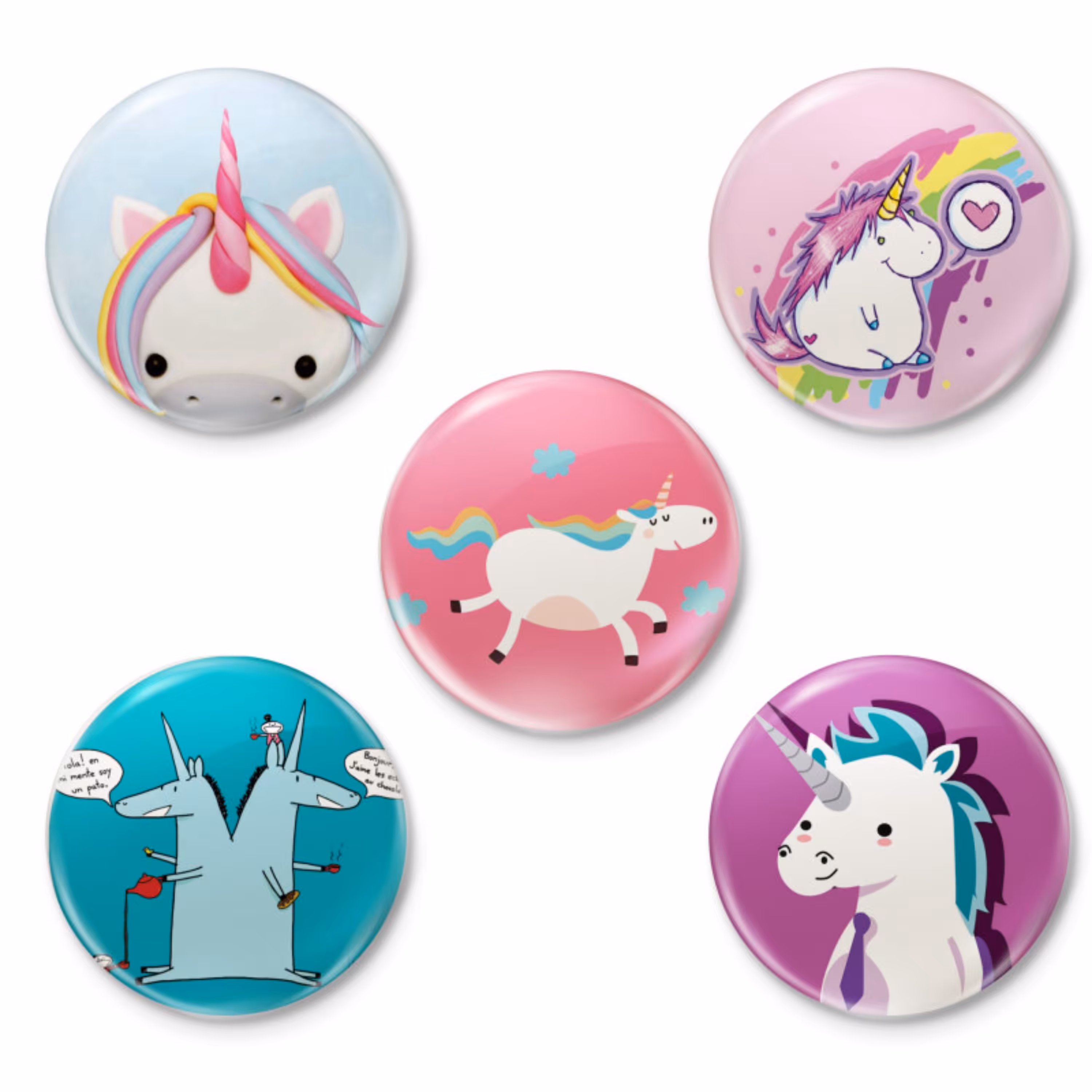 پیکسل یونیکورن تک شاخ 5 عددی