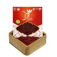 زعفران عمده افراس یک گرمی سرگل پک دهتایی دارای علامت سیب سلامت وعلامت استاندارد ایران و سه کشور جهان ارسال از تهران