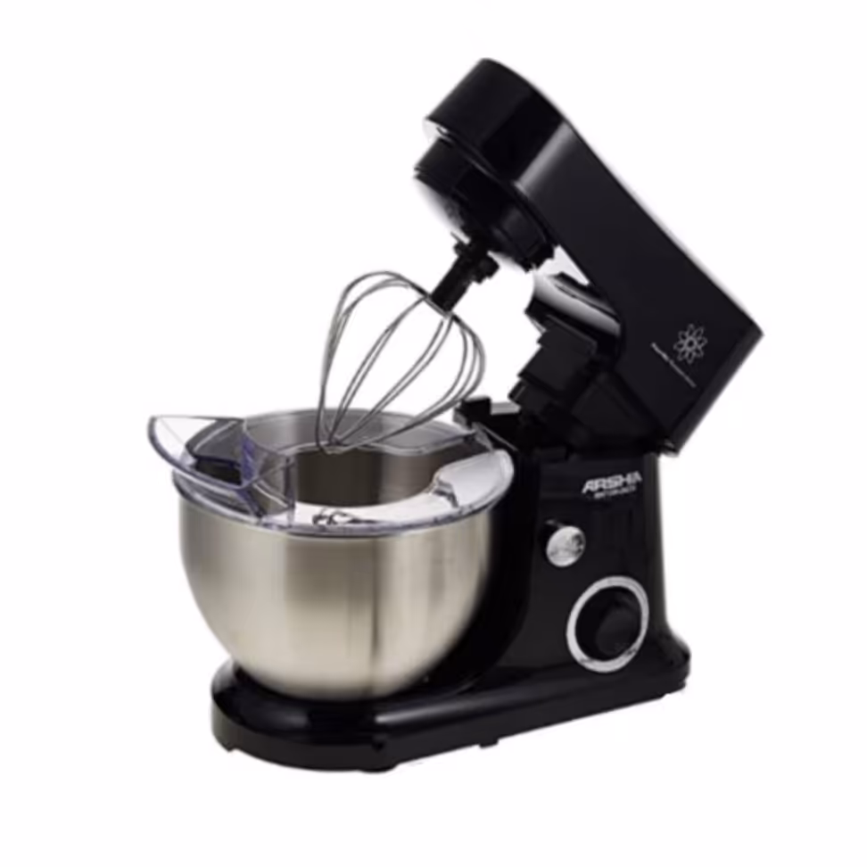 همزن کاسه دار عرشیا مدل SM128 2605 رنگ مشکی 

