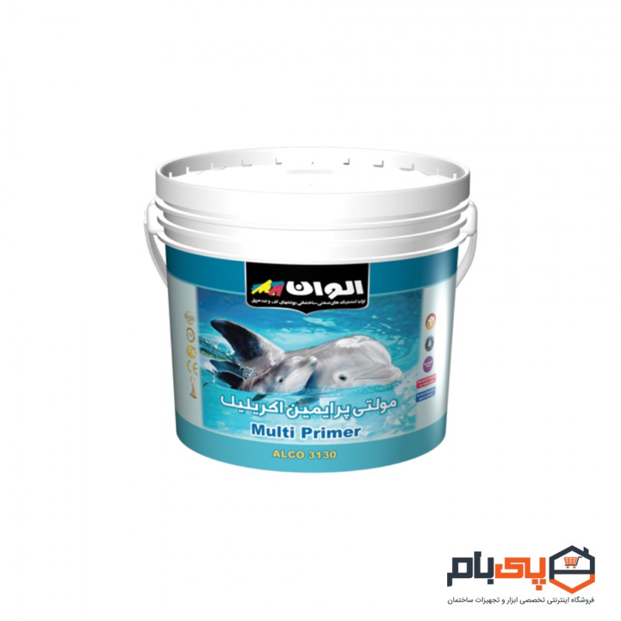 مولتی پرایمین اکریلیک الوان مدل ALCO-3130 حجم گالن