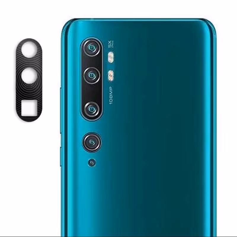 رینگ محافظ دوربین شیائومی Mi Note 10  رنگ مشکی مدل sfp-011