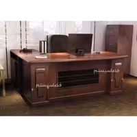 میز مدیریت صفحه وکیومی کد 148 برند فضاسیستم