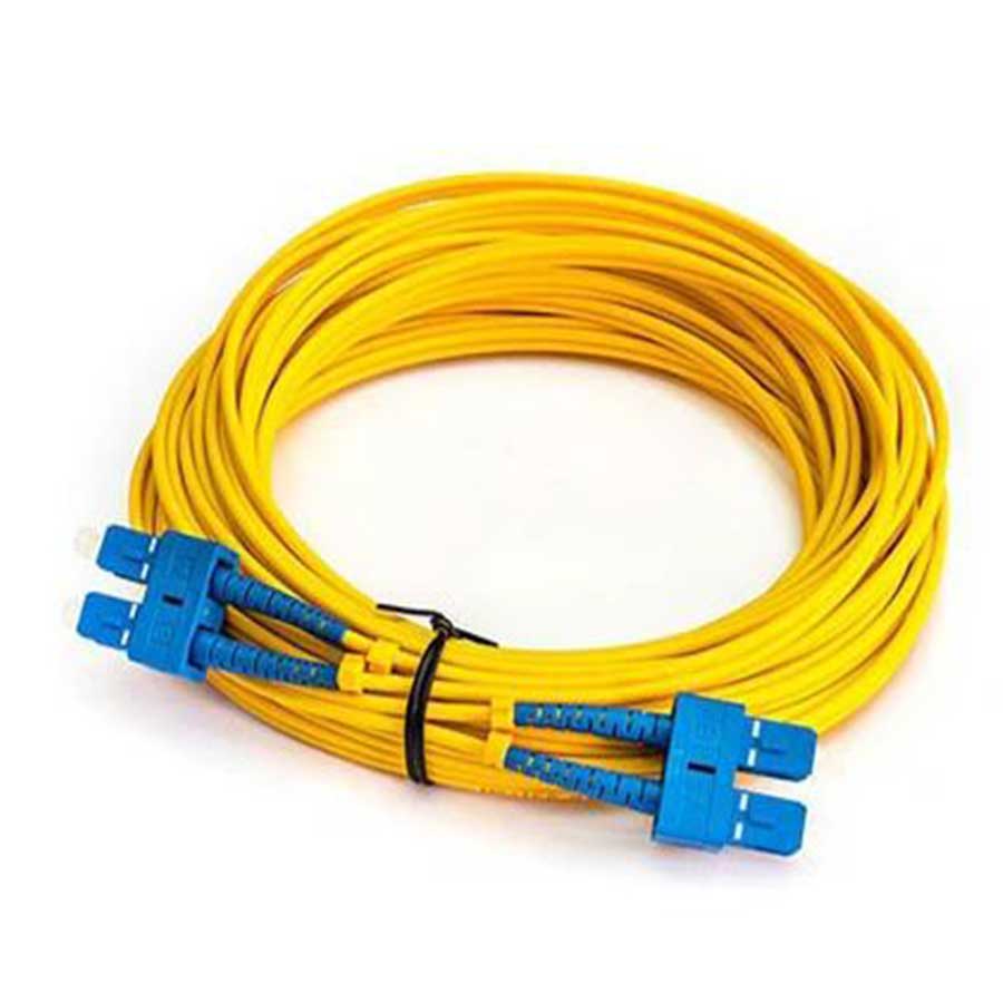 قیمت و خرید پچ کورد فیبر نوری 20 متری SC/UPC-SC/UPC SM Duplex | یاس ارتباط