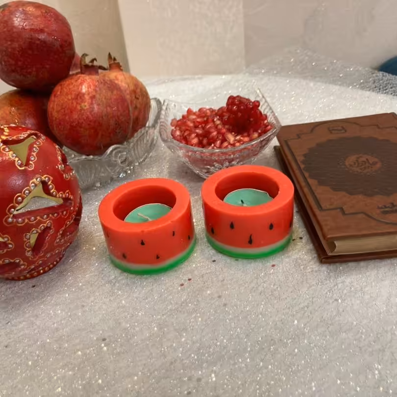 شمع یلدایی فانوسی