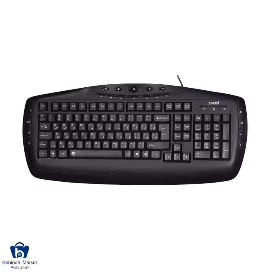 کیبورد بیاند مدل BK-6161 با حروف فارسی