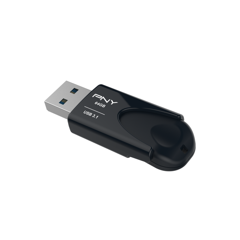 فلش مموری پی ان وای مدل Attache4 USB 3.1 ظرفیت 64 گیگابایت