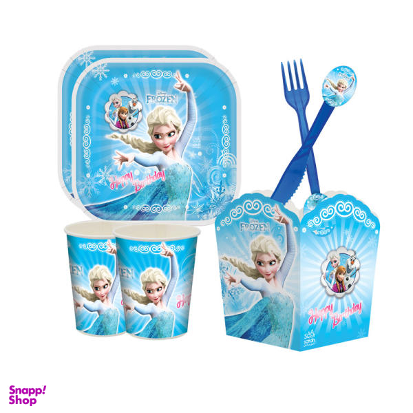 مجموعه 56 عددی تم تولد طرح فروزن مدل FZ