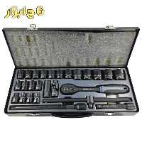 مجموعه 26 عددی آچار بکس نووا مدل NTS 7000