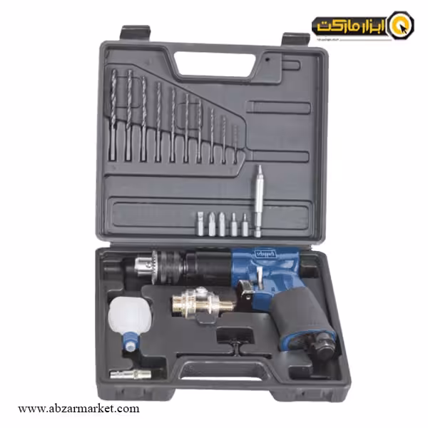 کیت دریل بادی شپخ هفت تیری 10 میلی متر مدل 7906100714