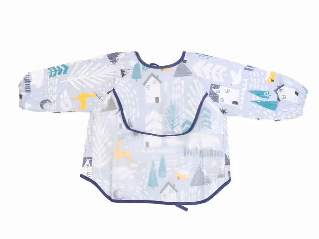 پیشبند آستین دار، جیب دار و طرحدار کودک