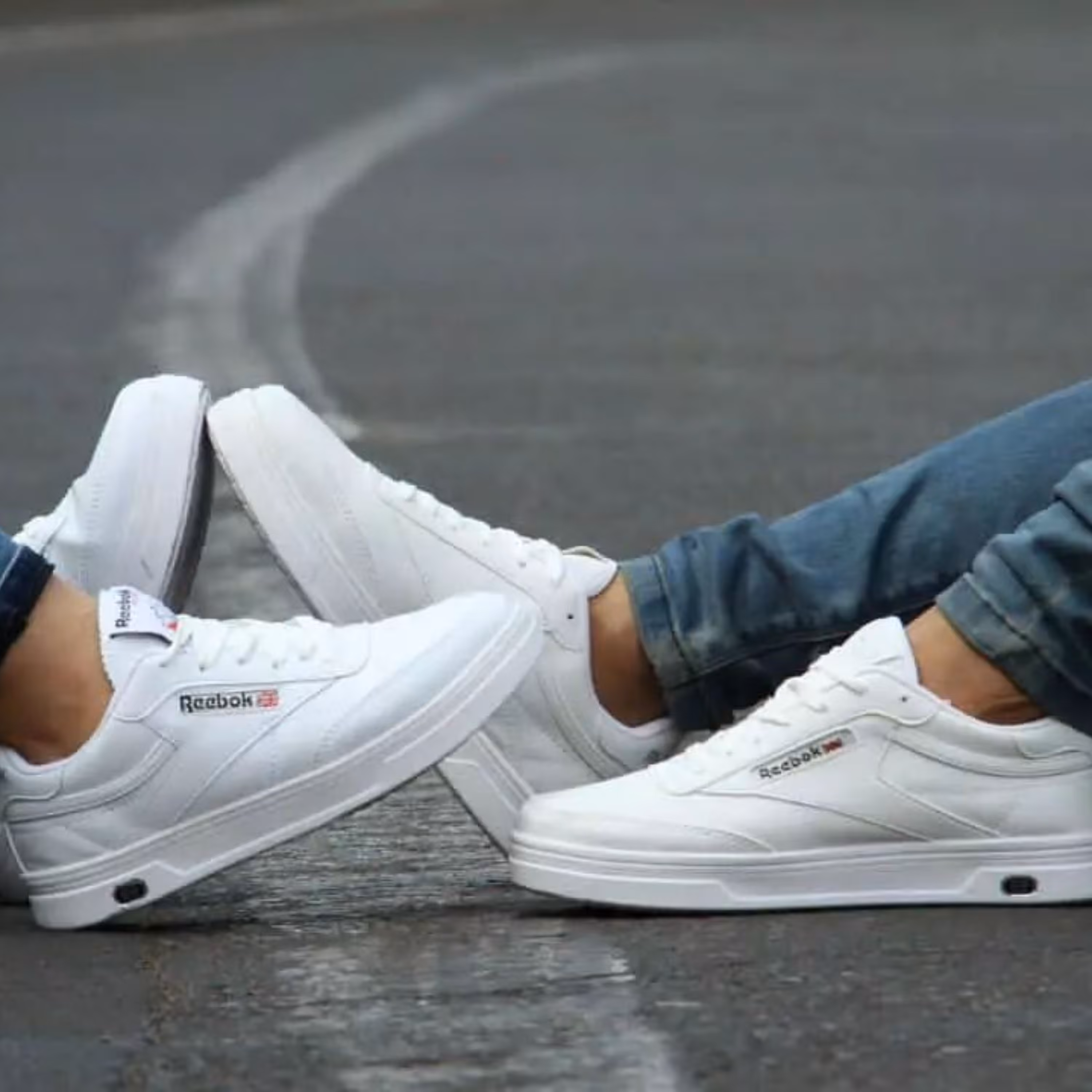 کتونی ریبوک سفید سایز  39