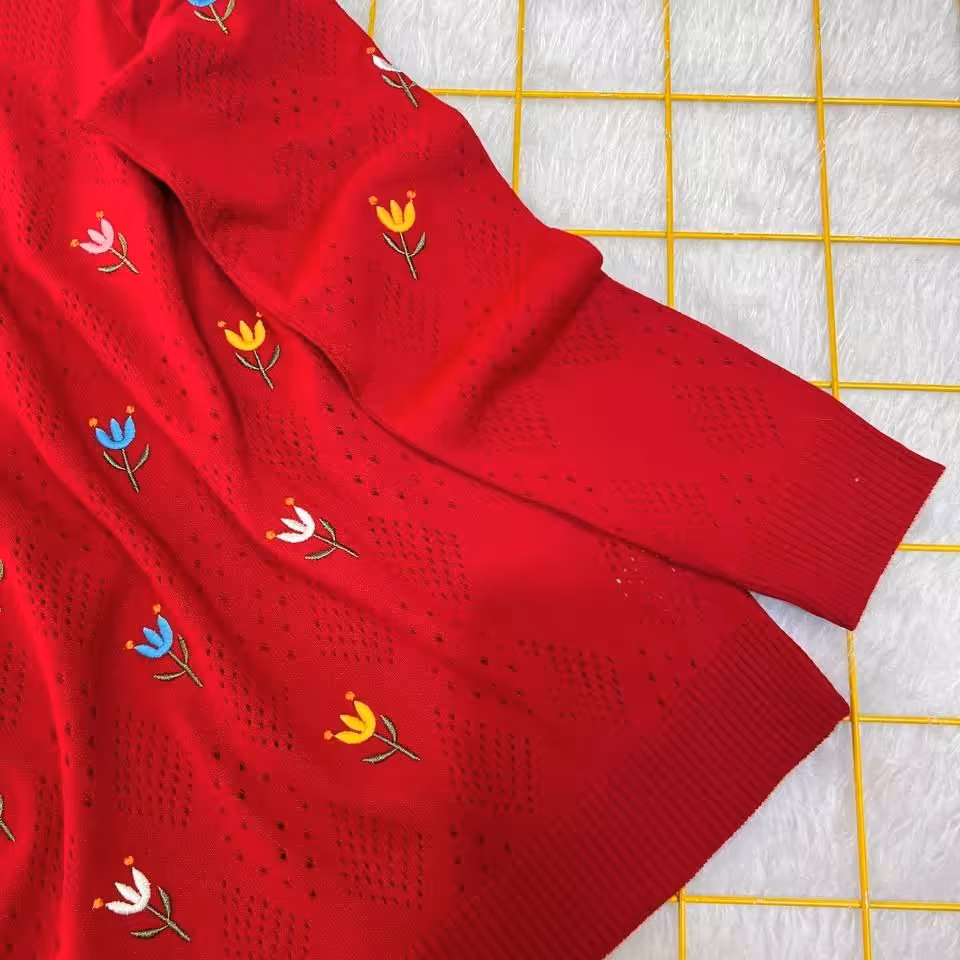 بلوز  یلدایی ریز بافت  کار ترکیه