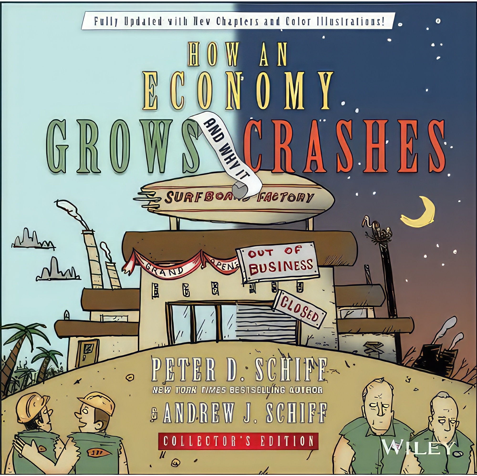 کتاب زبان اصلی How an Economy Grows and Why It Crashes انتشارات Wiley