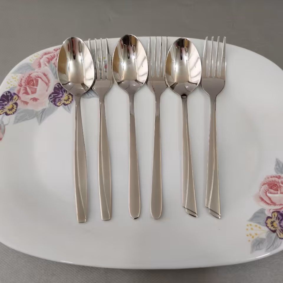 قاشق و چنگال استیل یونیک اصلی 