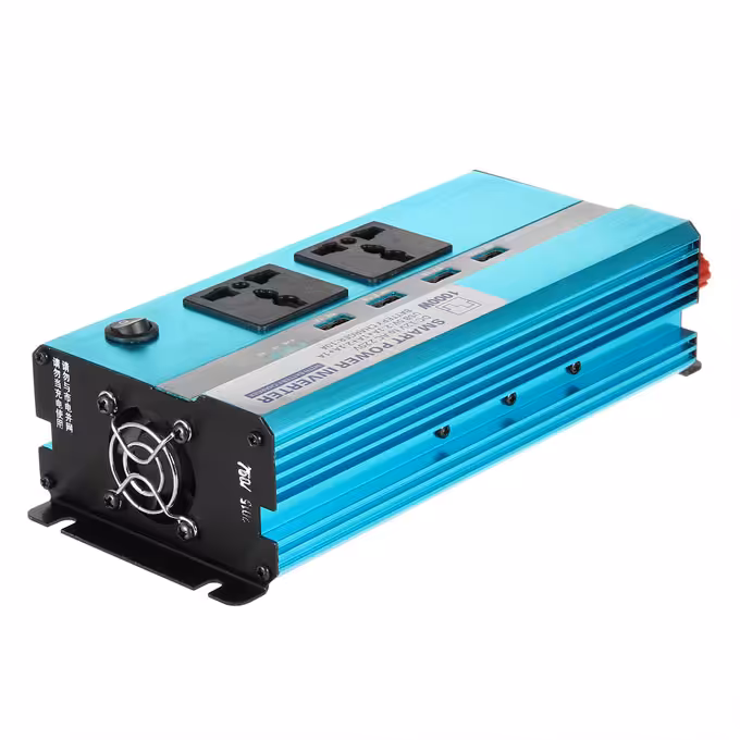 اینورتر 1000 وات مدل 1000W DC 12V to AC 220V Car Smart Power Inverter