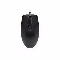 ماوس با سیم ای فورتک OP-720S Black - آبتین مال