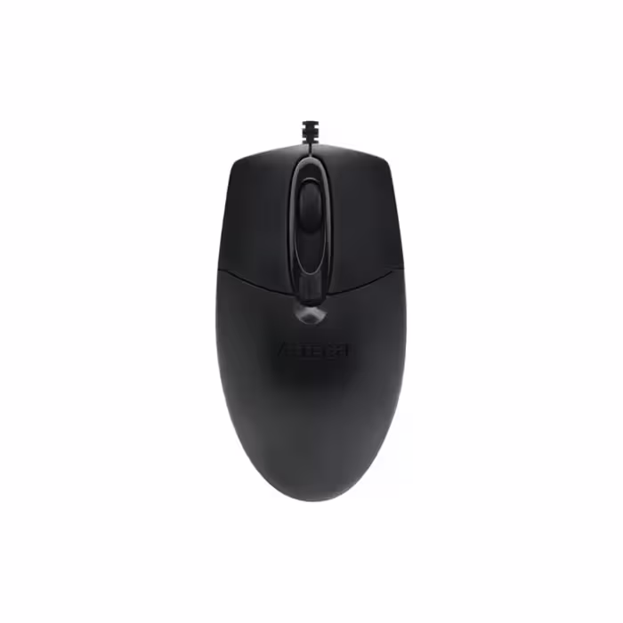 ماوس با سیم ای فورتک OP-720S Black - آبتین مال