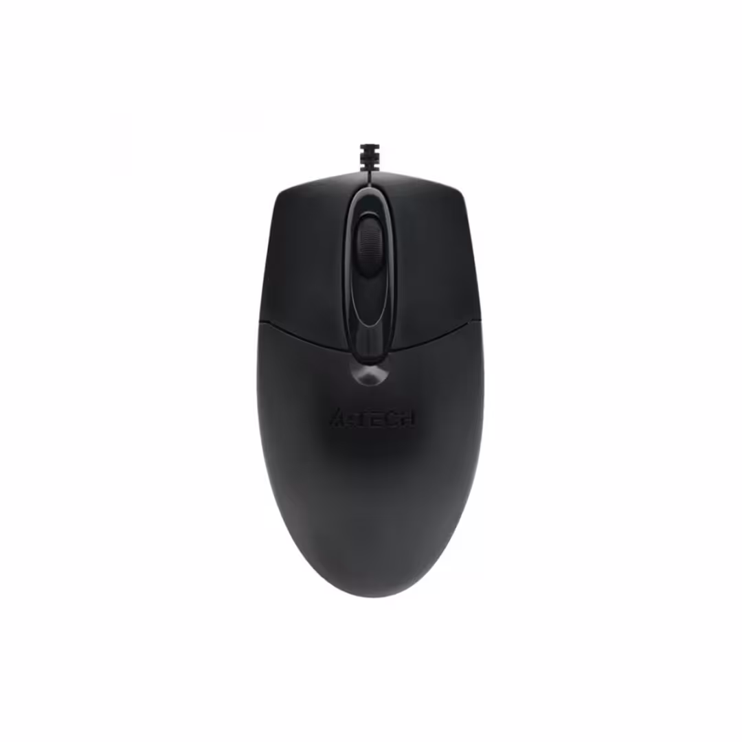 ماوس با سیم ای فورتک OP-720S Black - آبتین مال