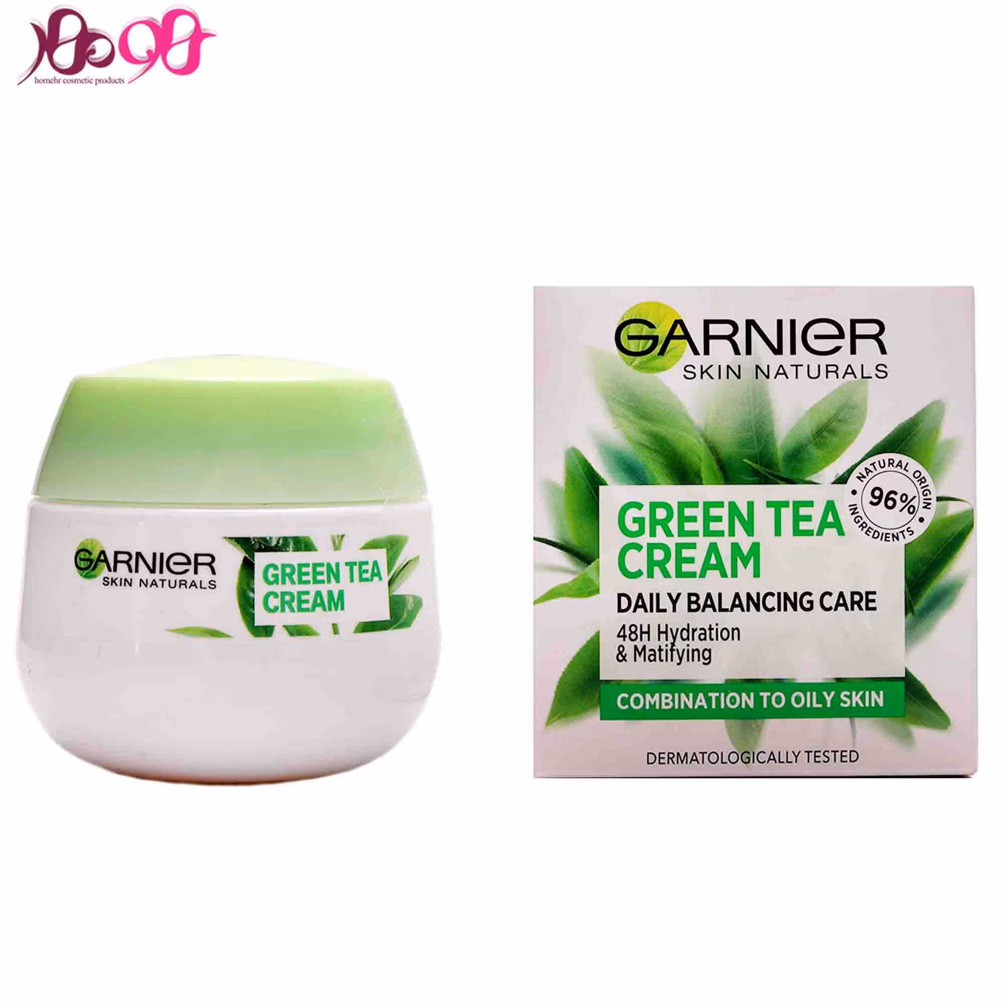 کرم آبرسان چای سبز گارنیر - garnier